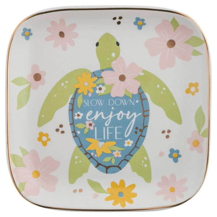 Flora Square Trinket Tray Karma