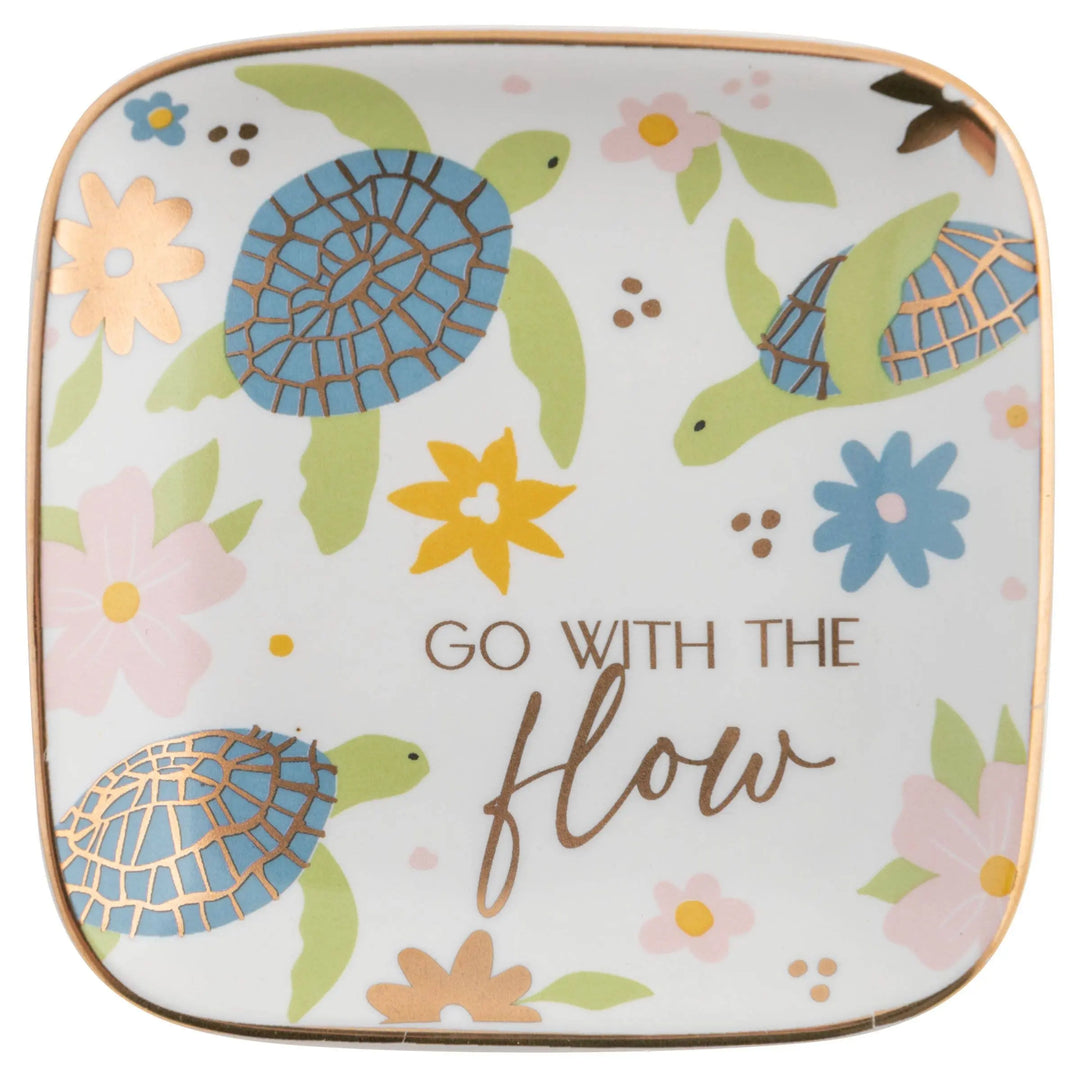 Flora Square Trinket Tray Karma