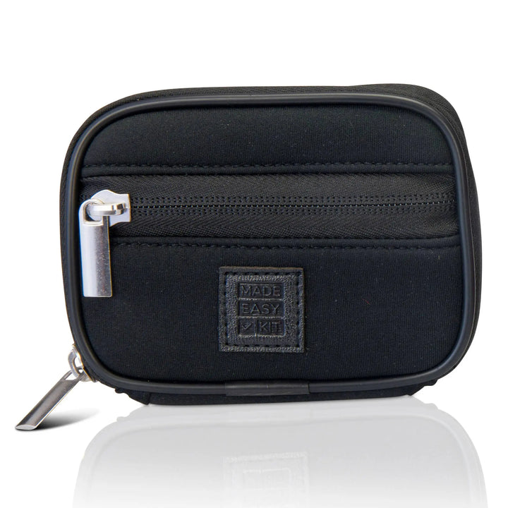 Cute, Compact Pill Case - Weekly 7 - Day Medicine Organizer: Black - Serene Crafts Hub