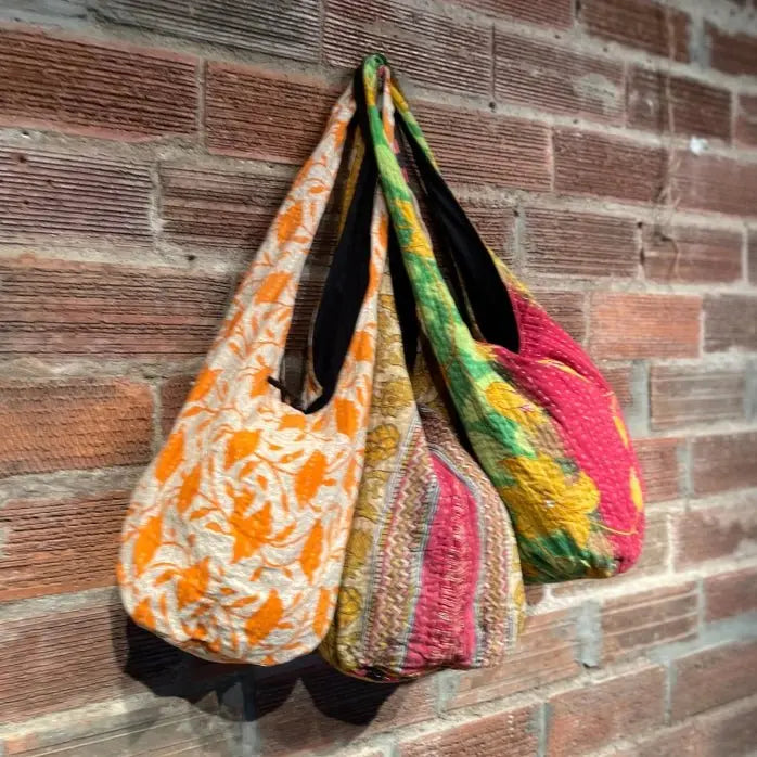 Kantha Hobo Bag: Boho Chic with a Sustainable Twist - Serene Crafts Hub