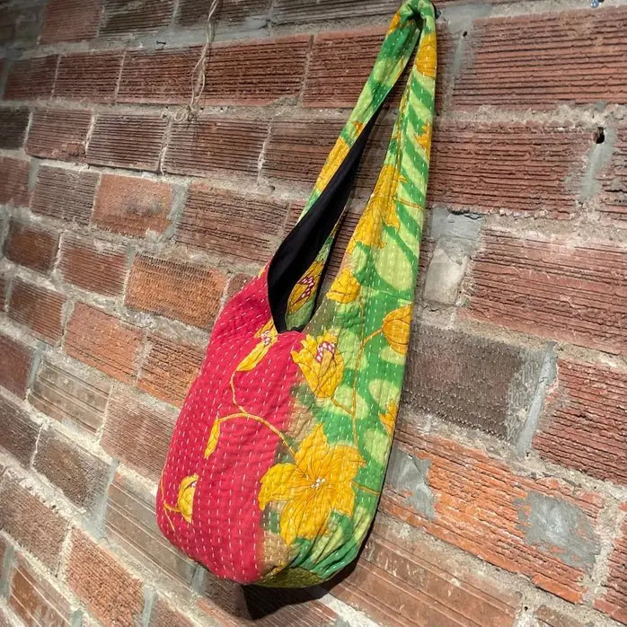 Kantha Hobo Bag: Boho Chic with a Sustainable Twist - Serene Crafts Hub