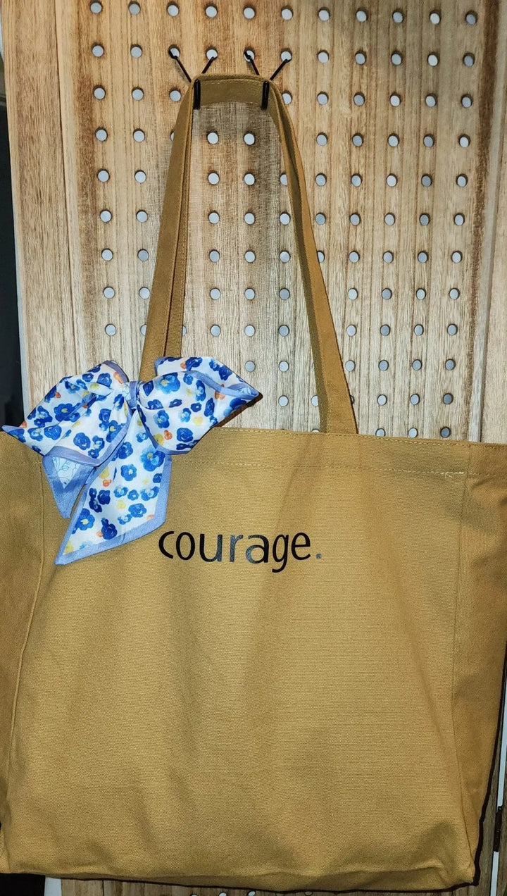 Minimalist Word Art Tote - Serene Crafts Hub