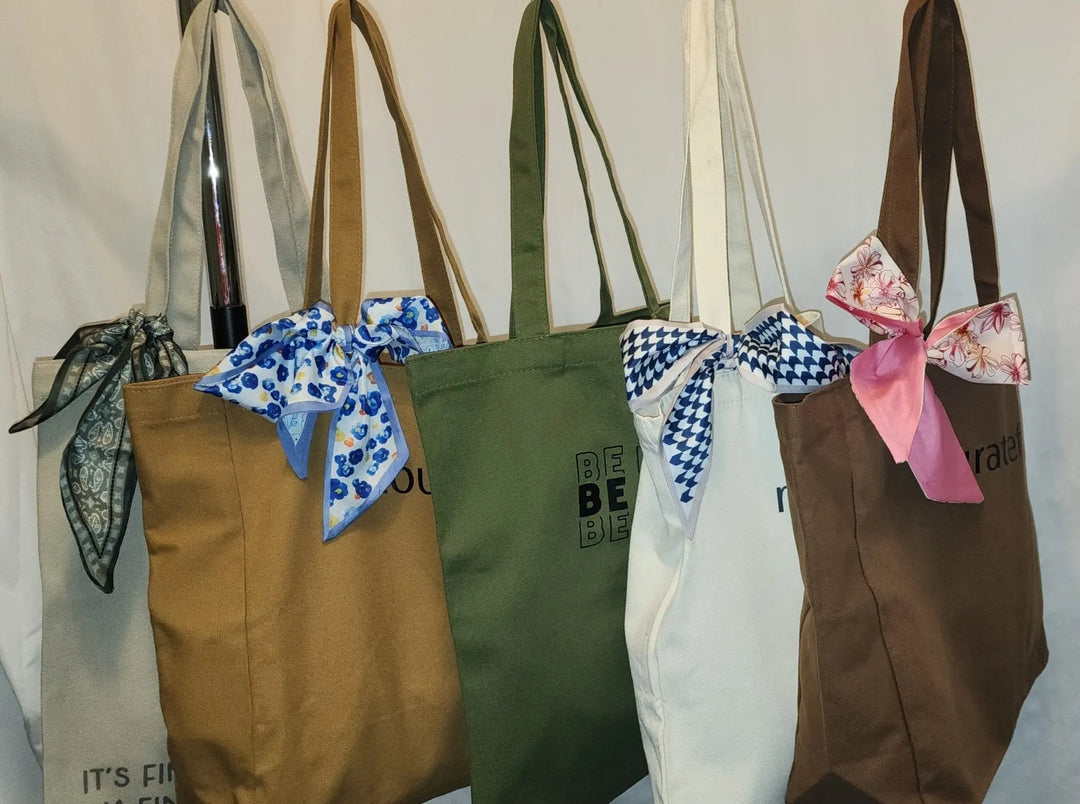 Minimalist Word Art Tote - Serene Crafts Hub