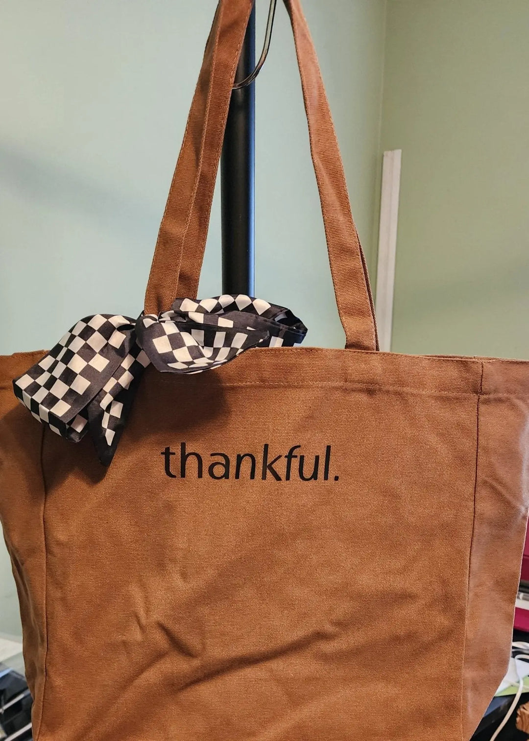 Minimalist Word Art Tote - Serene Crafts Hub