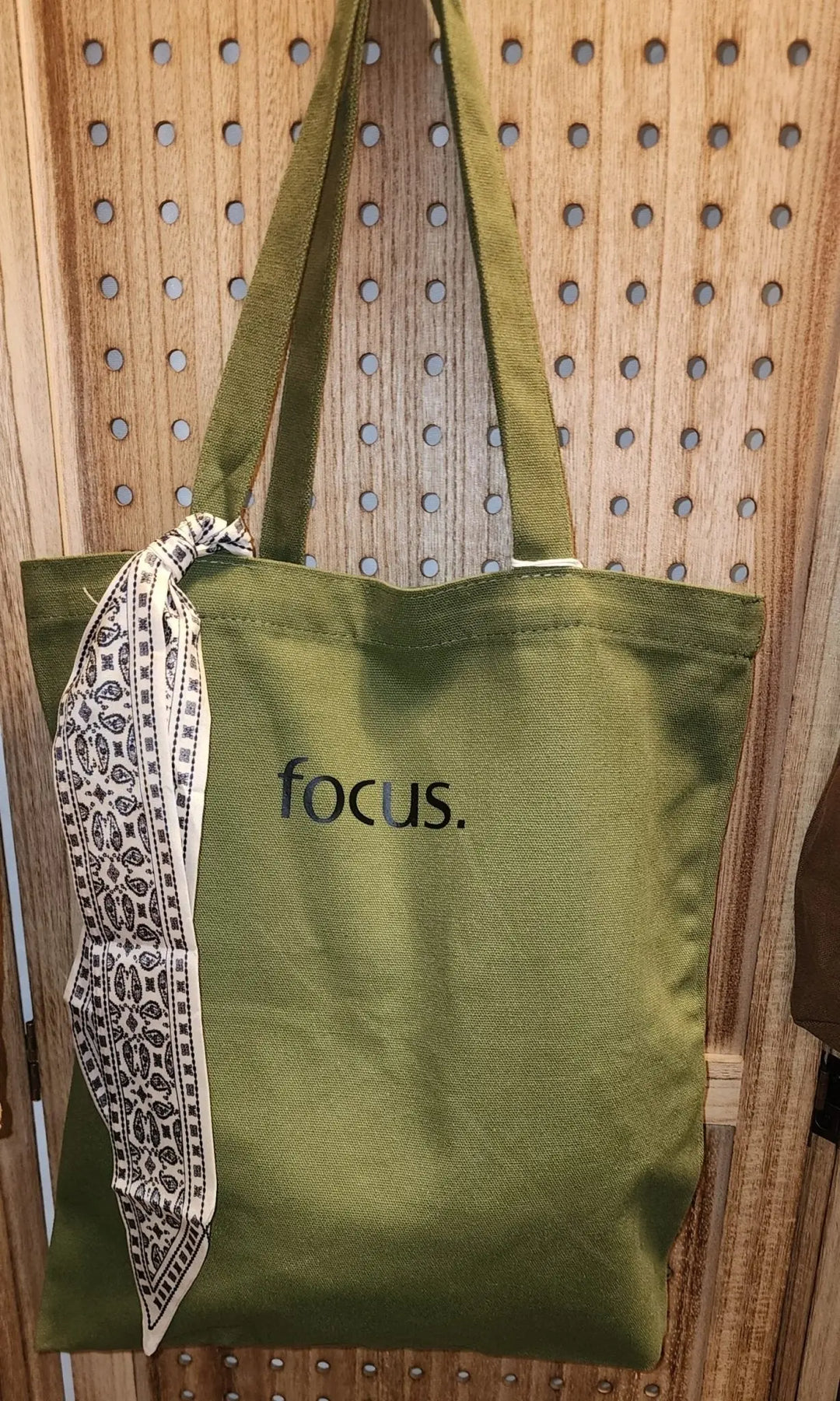 Minimalist Word Art Tote - Serene Crafts Hub