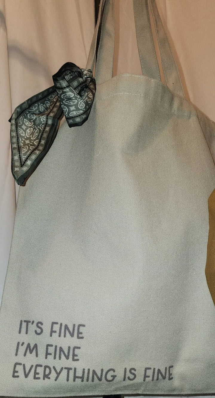 Minimalist Word Art Tote - Serene Crafts Hub