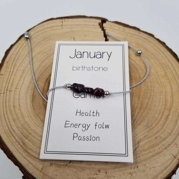 Natural Stone Bracelet for Birthday,Handmade Jewelry Gift for Her - Serene Crafts Hub