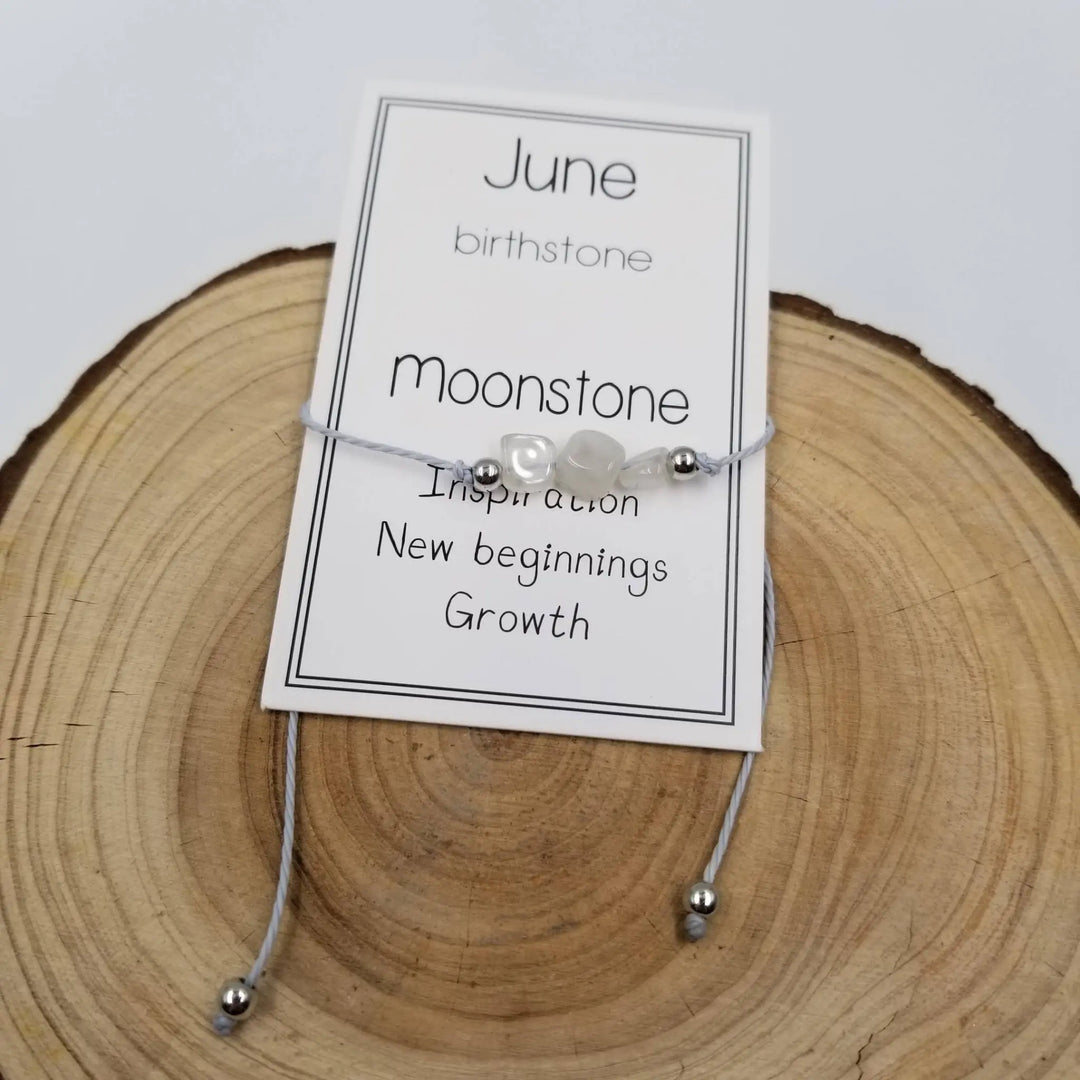 Natural Stone Bracelet for Birthday,Handmade Jewelry Gift for Her - Serene Crafts Hub