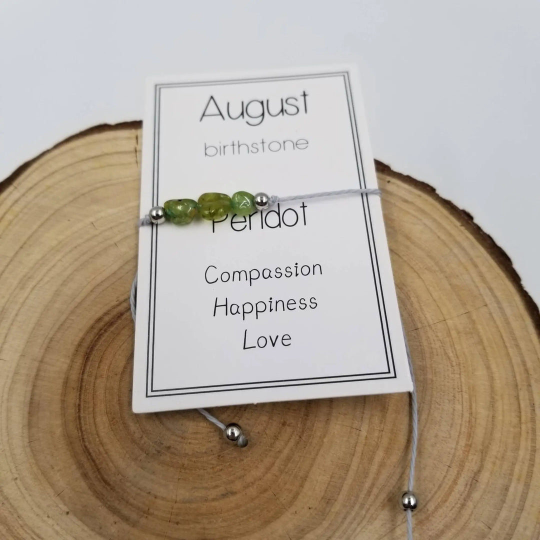 Natural Stone Bracelet for Birthday,Handmade Jewelry Gift for Her - Serene Crafts Hub