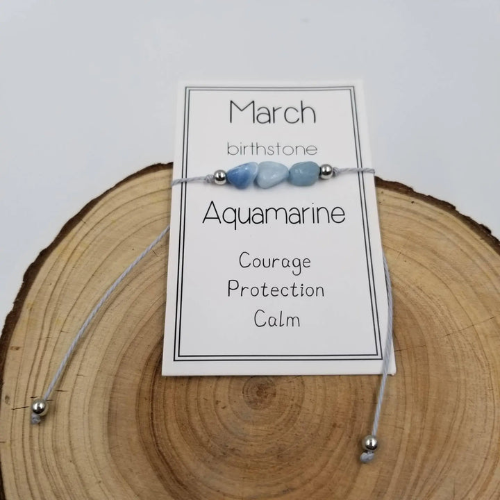 Natural Stone Bracelet for Birthday,Handmade Jewelry Gift for Her - Serene Crafts Hub