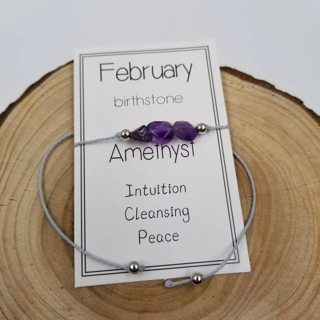 Natural Stone Bracelet for Birthday,Handmade Jewelry Gift for Her - Serene Crafts Hub