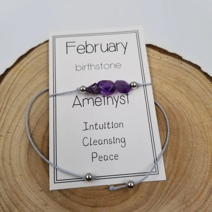 Natural Stone Bracelet for Birthday,Handmade Jewelry Gift for Her - Serene Crafts Hub