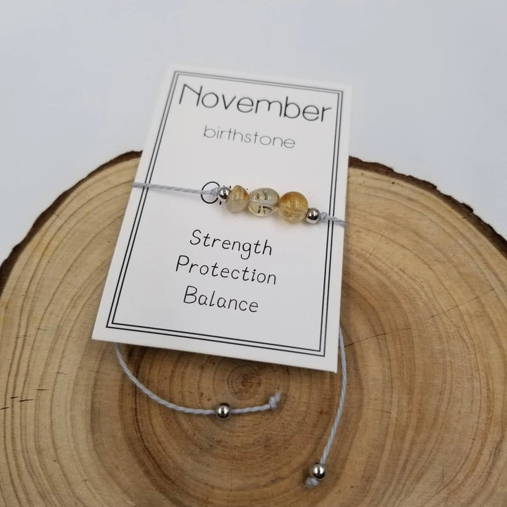 Natural Stone Bracelet for Birthday,Handmade Jewelry Gift for Her - Serene Crafts Hub