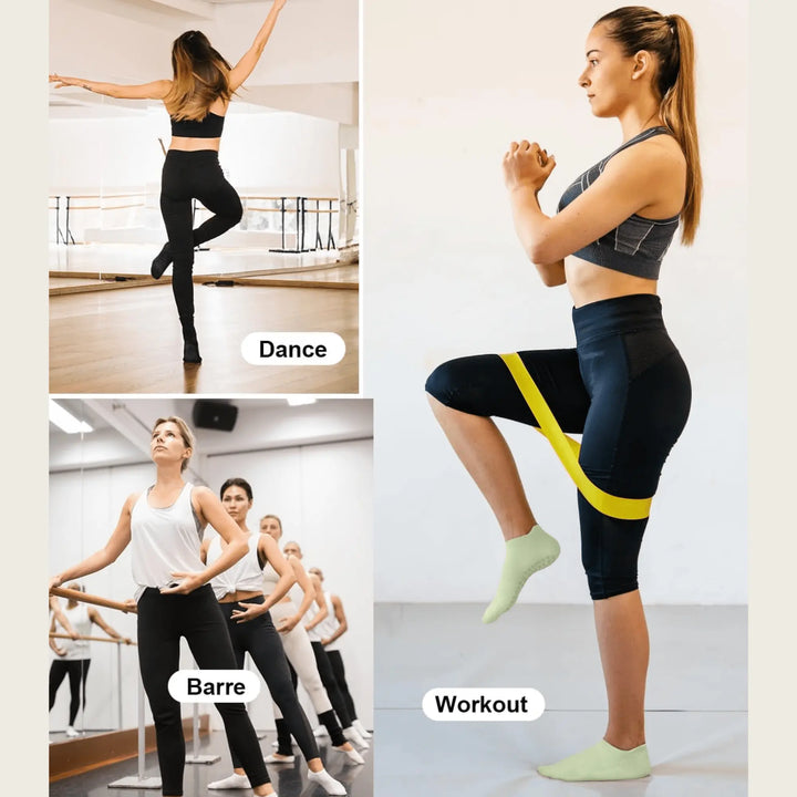 Pilates/Yoga Anti Slip Socks (ankle socks) - Serene Crafts Hub