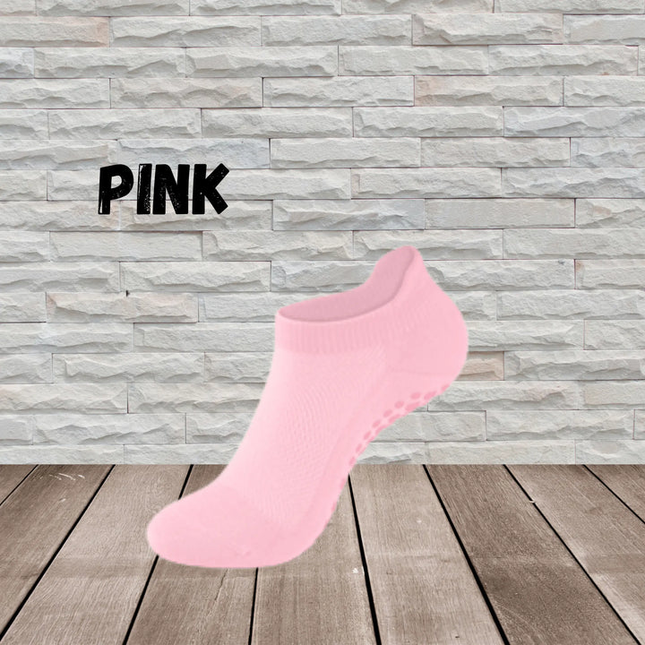 Pilates/Yoga Anti Slip Socks (ankle socks) - Serene Crafts Hub
