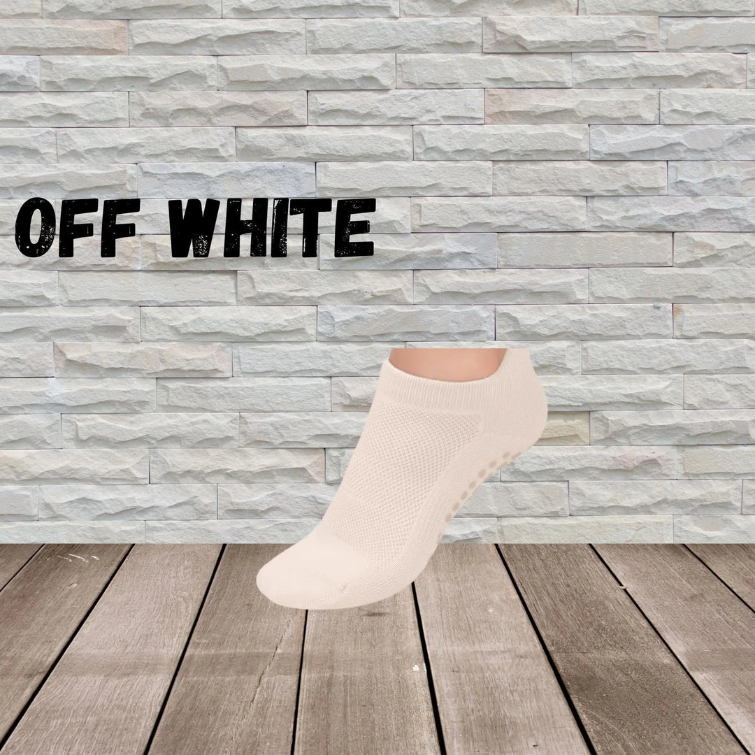 Pilates/Yoga Anti Slip Socks (ankle socks) - Serene Crafts Hub