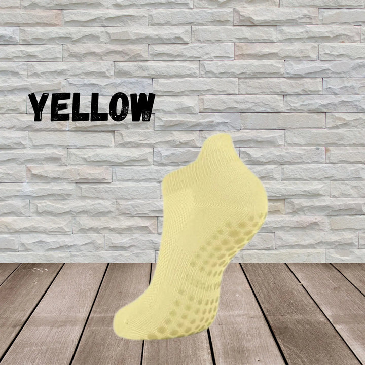 Pilates/Yoga Anti Slip Socks (ankle socks) - Serene Crafts Hub