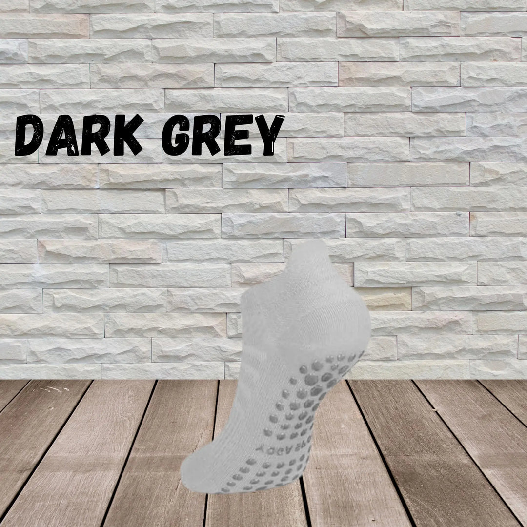 Pilates/Yoga Anti Slip Socks (ankle socks) - Serene Crafts Hub