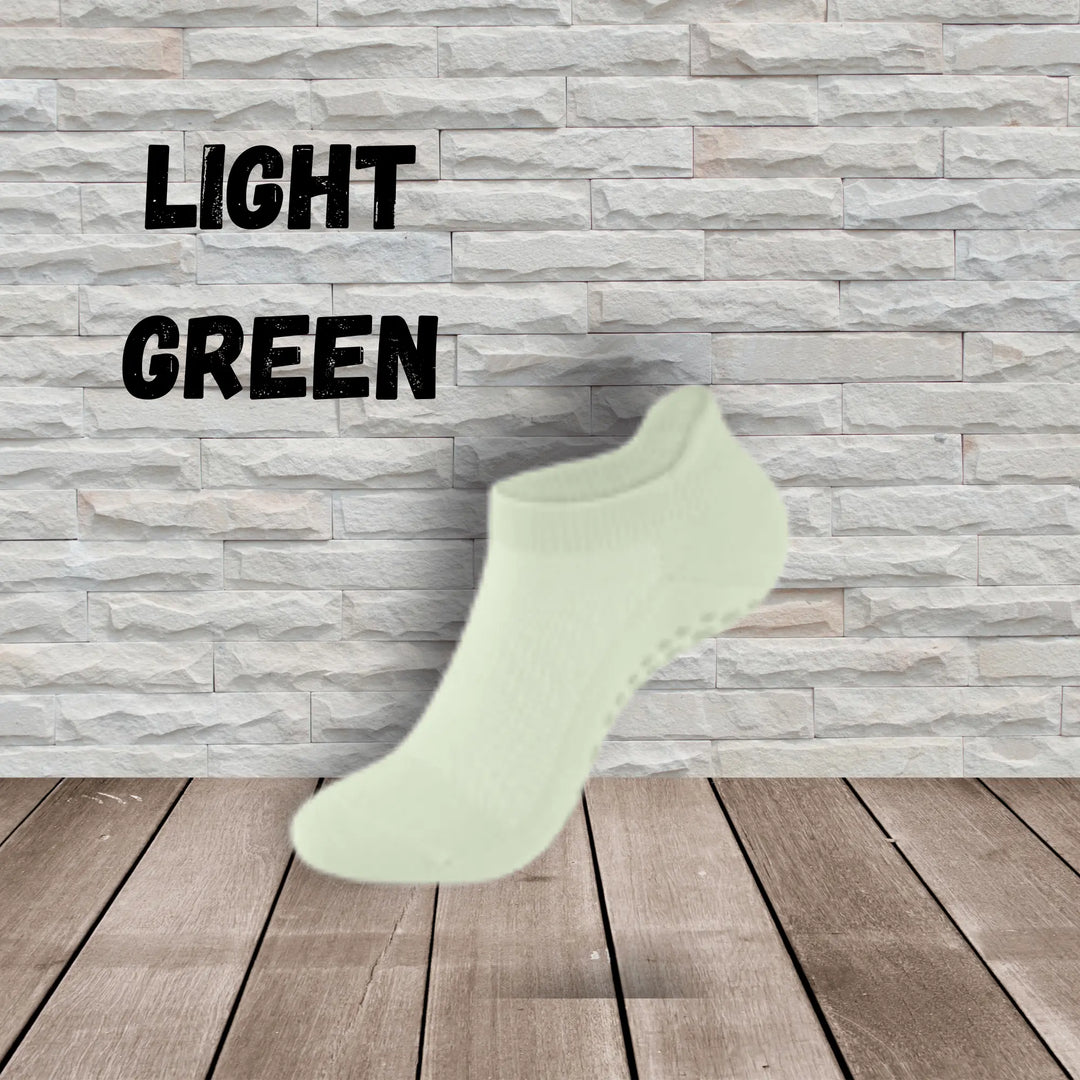 Pilates/Yoga Anti Slip Socks (ankle socks) - Serene Crafts Hub