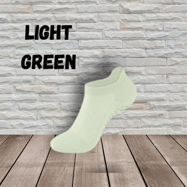 Pilates/Yoga Anti Slip Socks (ankle socks) - Serene Crafts Hub