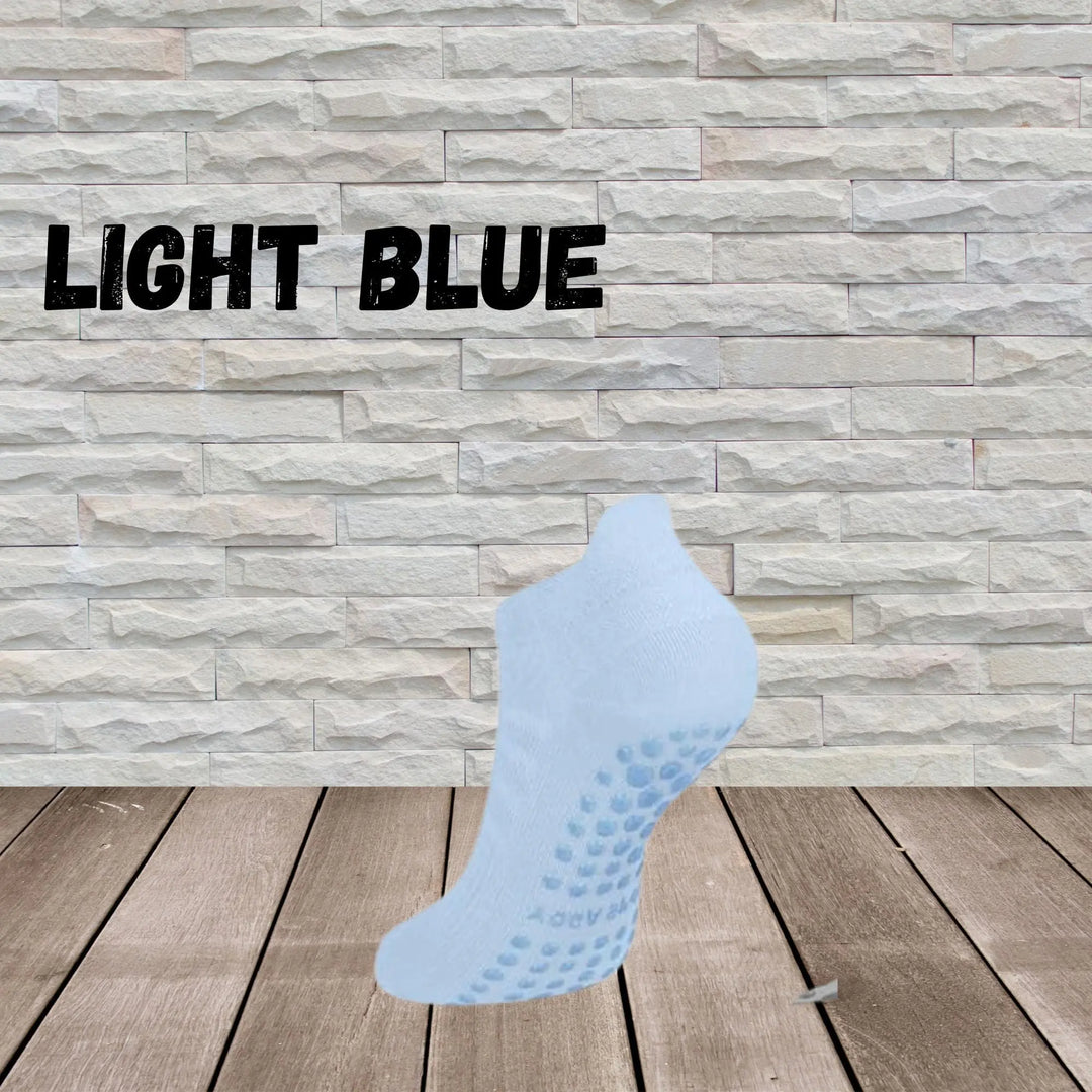 Pilates/Yoga Anti Slip Socks (ankle socks) - Serene Crafts Hub