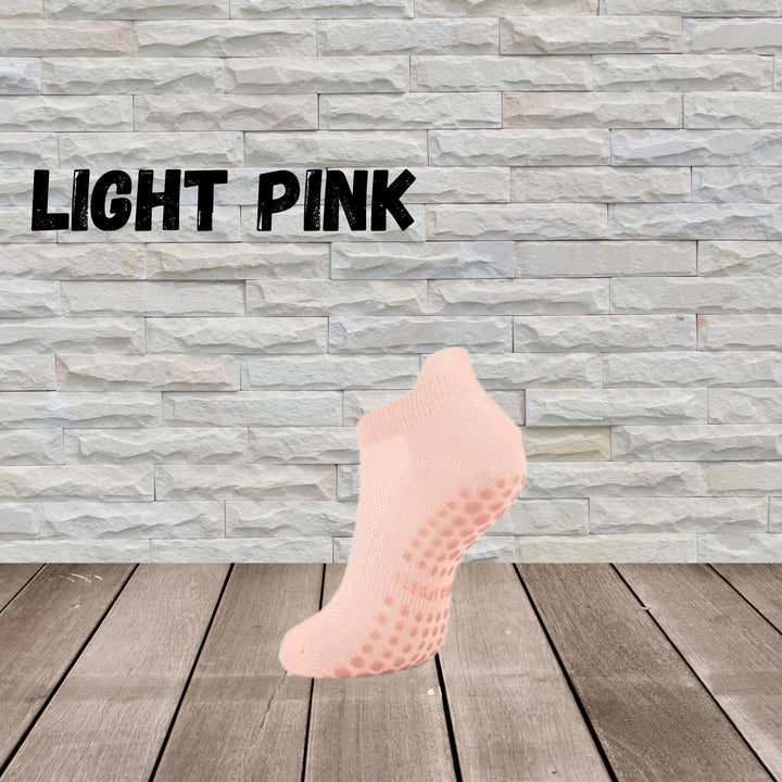 Pilates/Yoga Anti Slip Socks (ankle socks) - Serene Crafts Hub