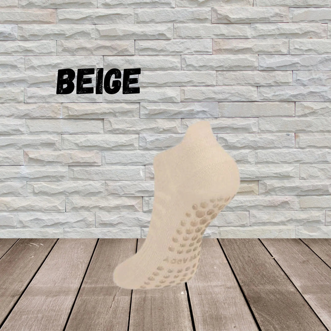 Pilates/Yoga Anti Slip Socks (ankle socks) - Serene Crafts Hub