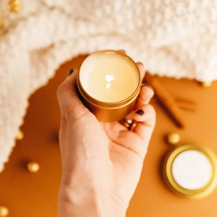 Pure Essential Oil Candles: Natural Luxury & Sustainable Style (2oz) - Serene Crafts Hub