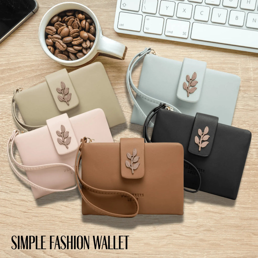 Simple Fashion Wristlet Wallet - Serene Crafts Hub