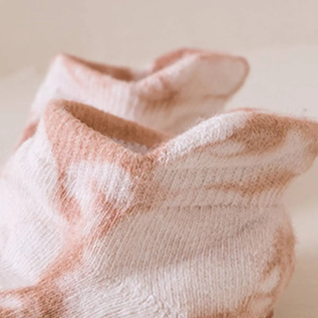 Stay Grounded: Low - Cut Non - Slip Yoga/Pilates Socks - Tie Dye - Serene Crafts Hub