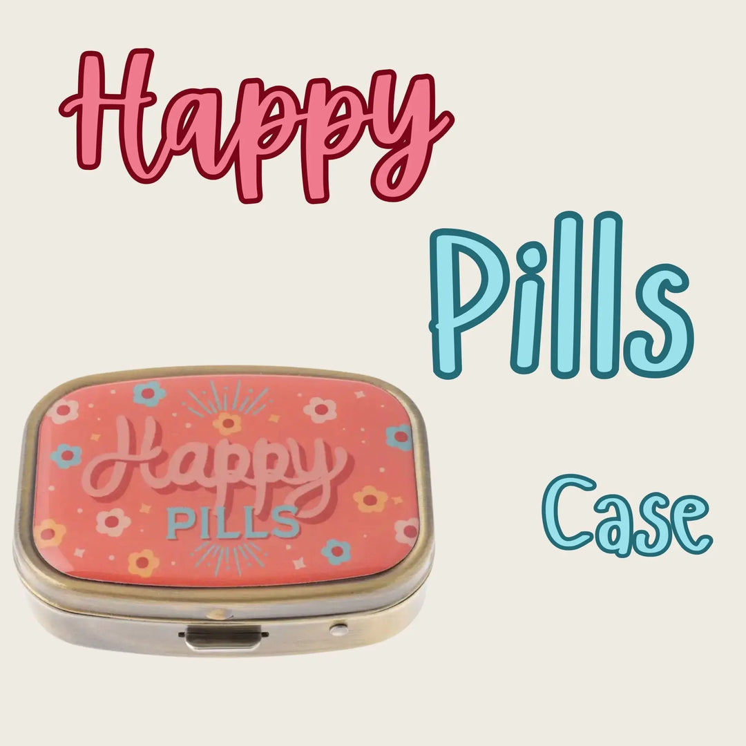Vintage Metal Pill Case - Serene Crafts Hub
