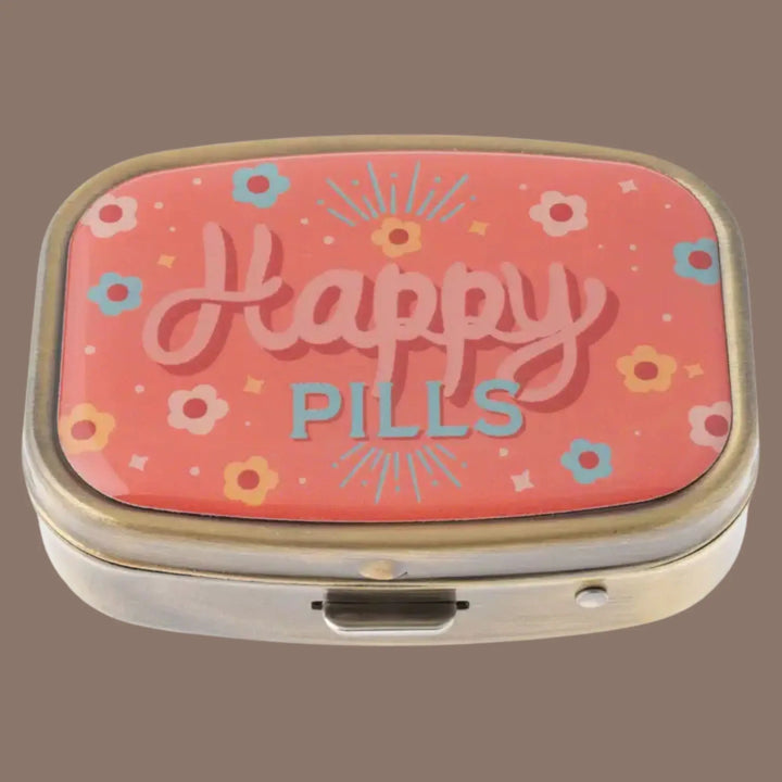 Vintage Metal Pill Case - Serene Crafts Hub
