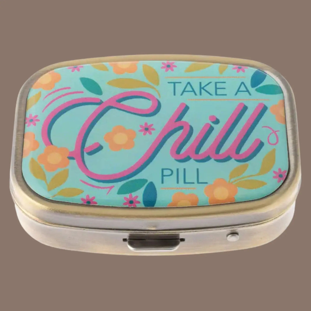 Vintage Metal Pill Case - Serene Crafts Hub