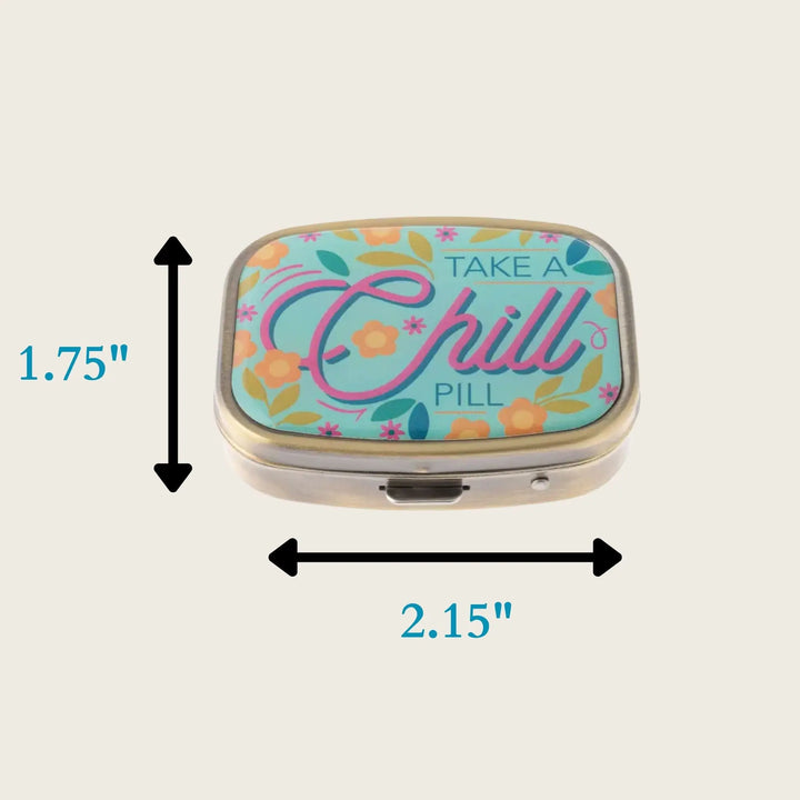 Vintage Metal Pill Case - Serene Crafts Hub