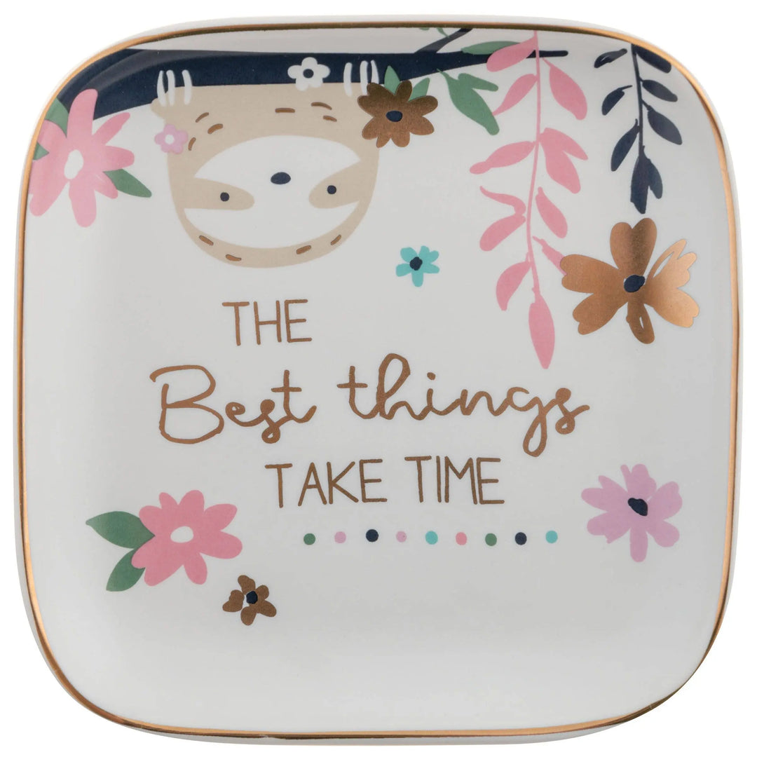 Flora Square Trinket Tray Karma