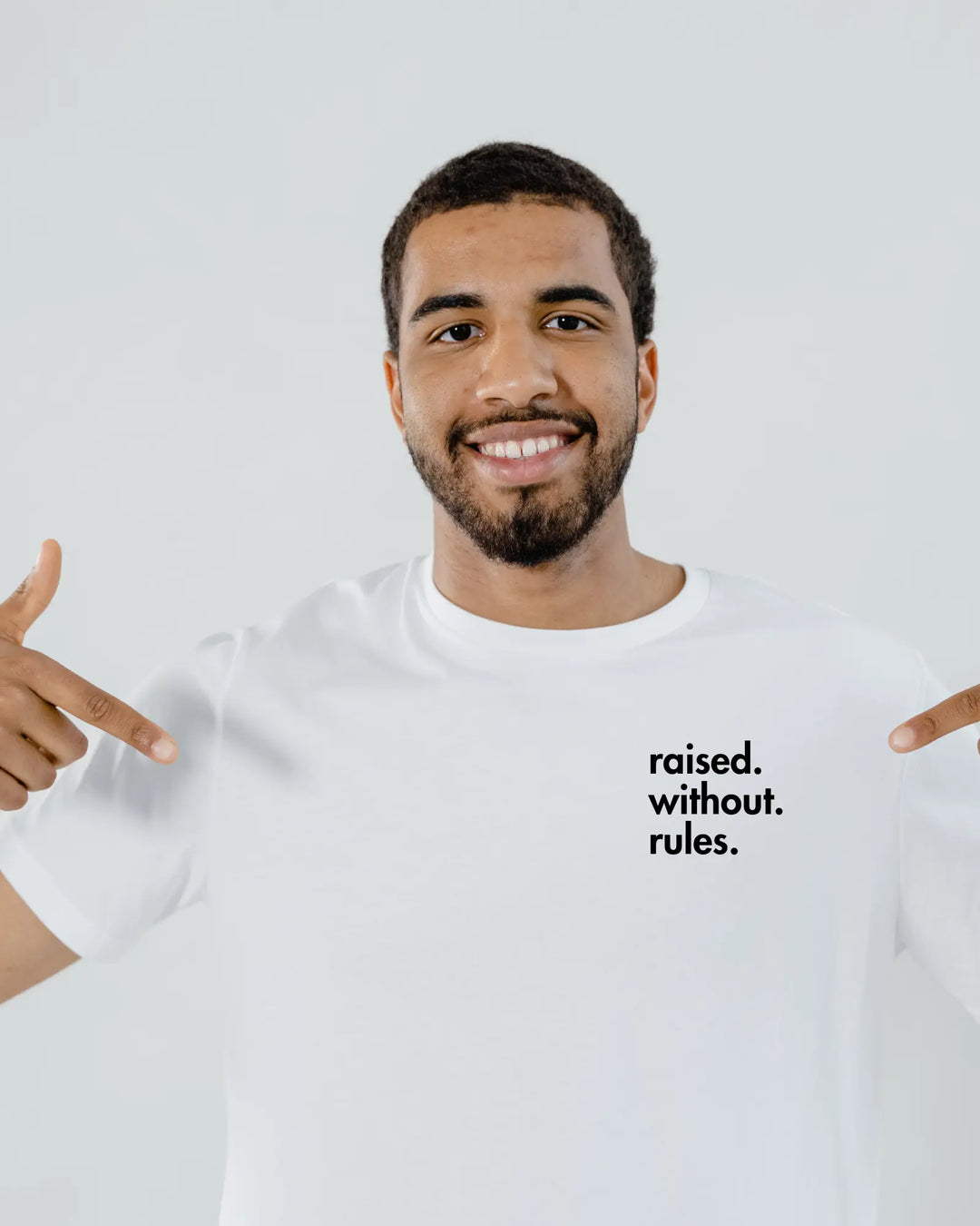 Gen X Tee – “raised. without. rules.” – Big X Back Print Serene Crafts Hub