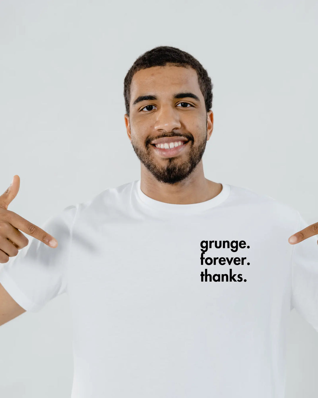 Gen X Tee – “grunge. always. thanks.” – Big X Back Print Serene Crafts Hub