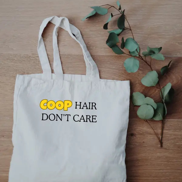 Funny Chicken Tote – “Coop Hair Don’t Care” - Serene Crafts Hub