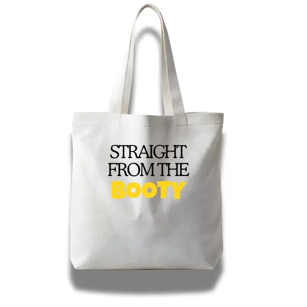 Funny Chicken Tote – “Straight From the Booty” - Serene Crafts Hub