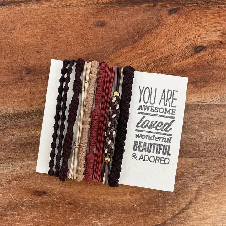 Boho Hair Ties - Serene Crafts Hub