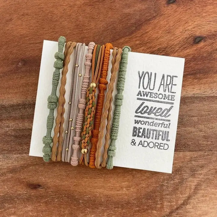 Boho Hair Ties - Serene Crafts Hub