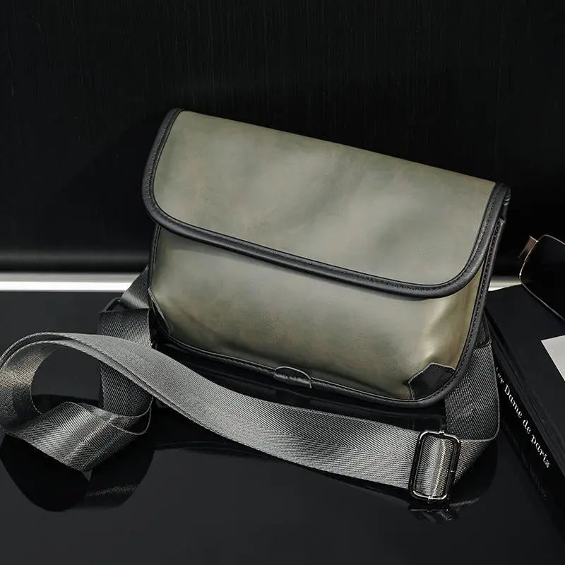 Chic Leather Crossbody Bag - Serene Crafts Hub
