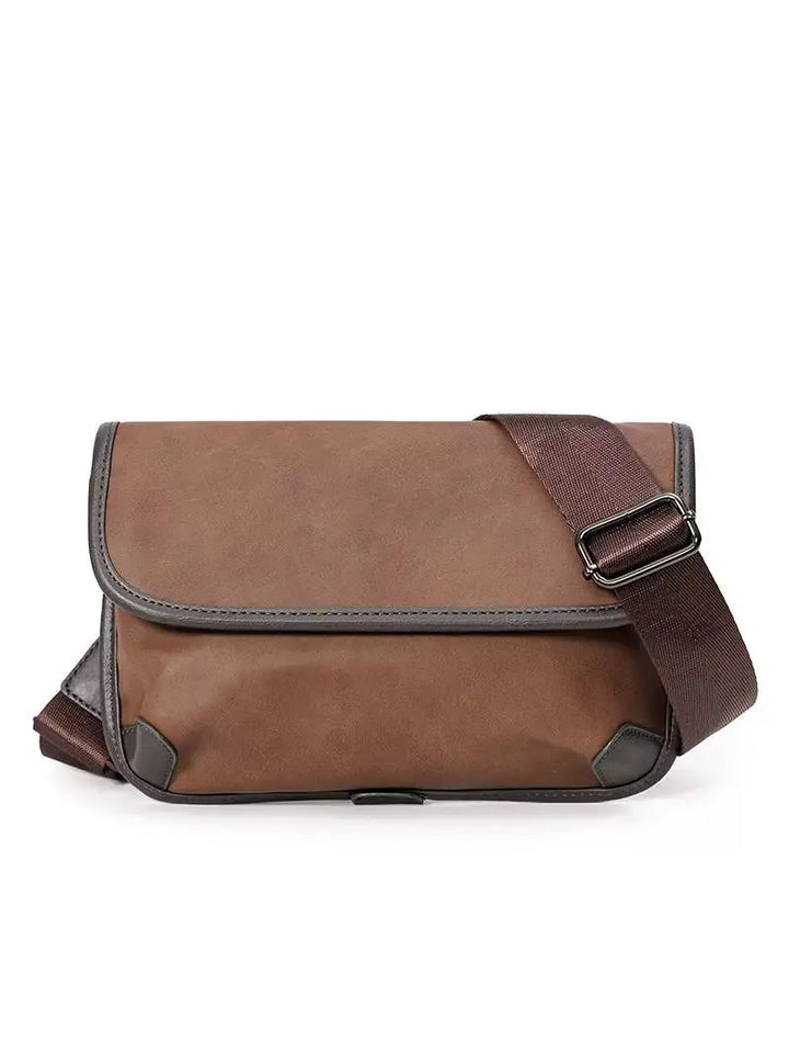 Chic Leather Crossbody Bag - Serene Crafts Hub
