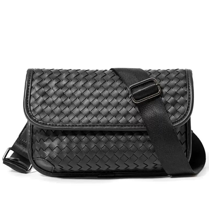 Chic Leather Crossbody Bag - Serene Crafts Hub