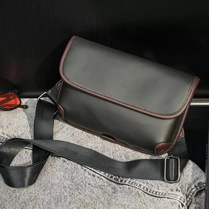 Chic Leather Crossbody Bag - Serene Crafts Hub
