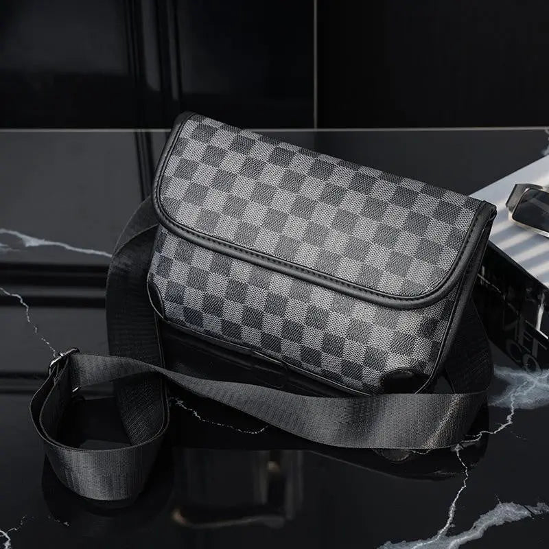 Chic Leather Crossbody Bag - Serene Crafts Hub