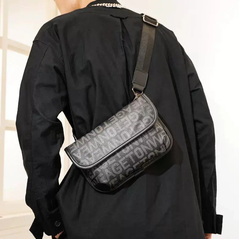 Chic Leather Crossbody Bag - Serene Crafts Hub