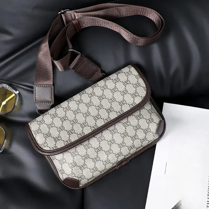 Chic Leather Crossbody Bag - Serene Crafts Hub