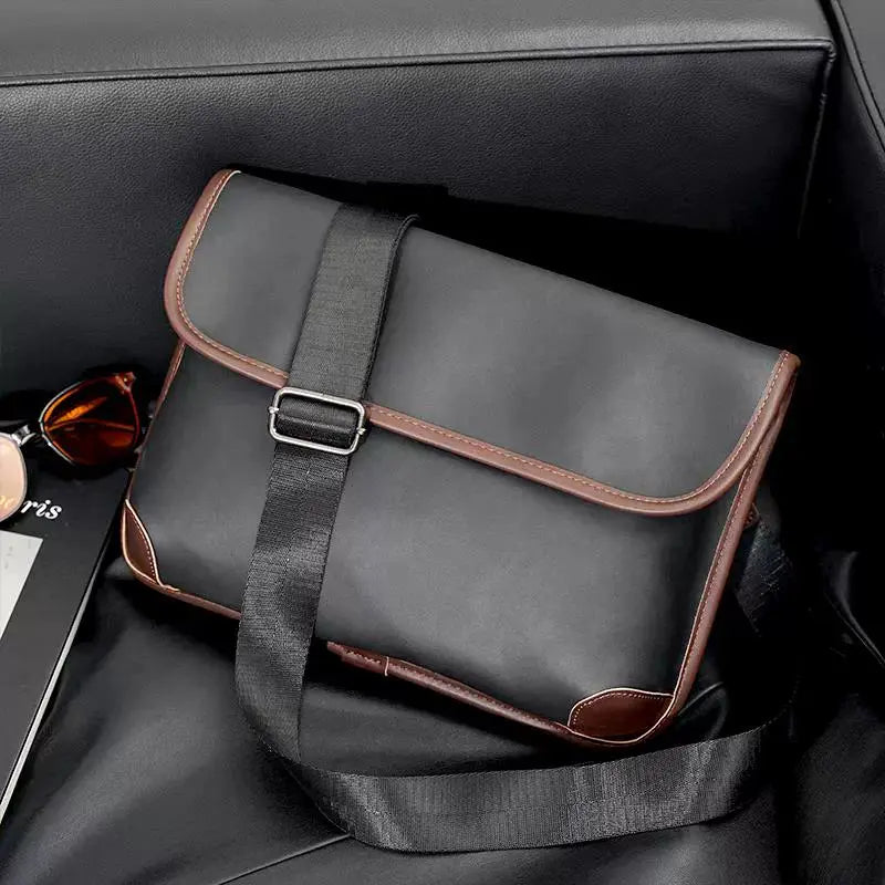 Chic Leather Crossbody Bag - Serene Crafts Hub