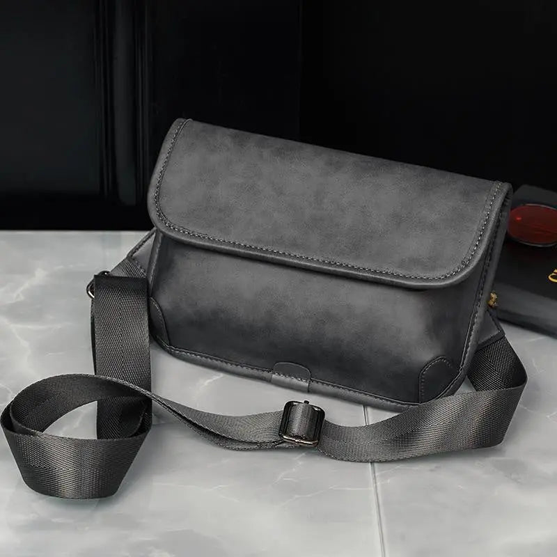 Chic Leather Crossbody Bag - Serene Crafts Hub